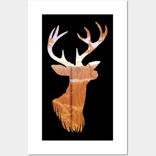 Deer Silhouette Art Posters and Art